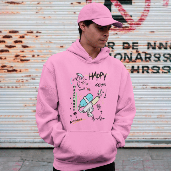 happy - holidays estampado buzo